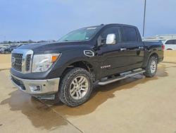 2017 Nissan Titan sv en venta en Wilmer, TX