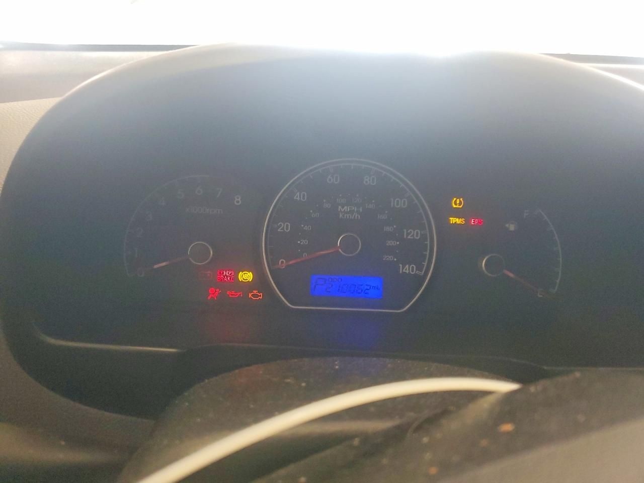 2010 Hyundai Elantra Blue