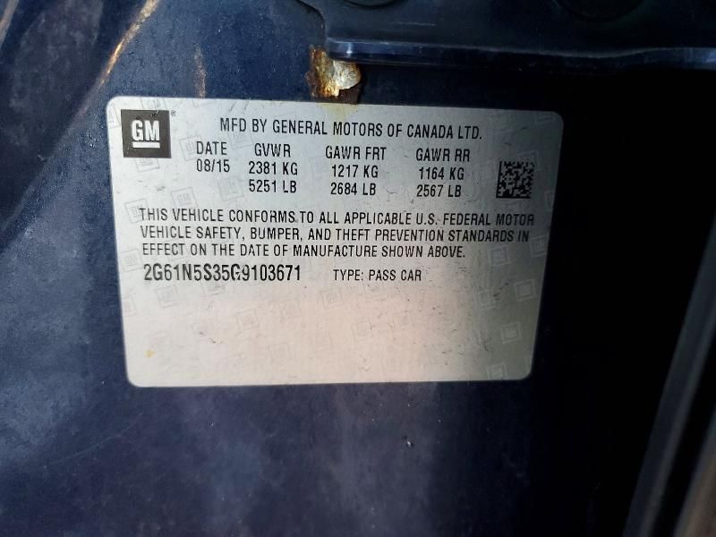 2016 Cadillac Xts Luxury Collection