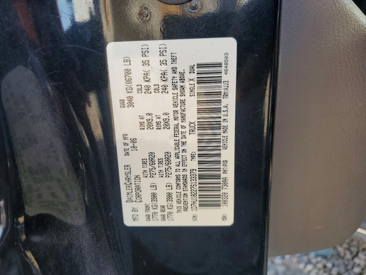 2007 Dodge RAM 1500 ST