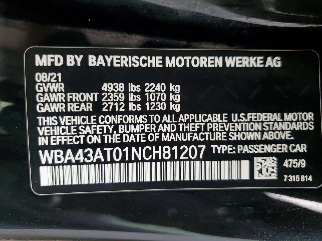2022 BMW 430xi