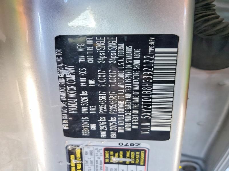 2017 Hyundai Santa fe Sport