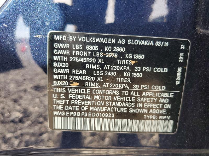 2014 Volkswagen Touareg V6 tdi