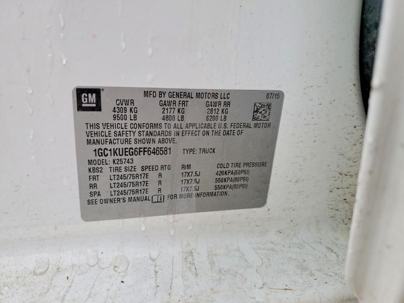 2015 Chevrolet Silverado K2500 Heavy Duty