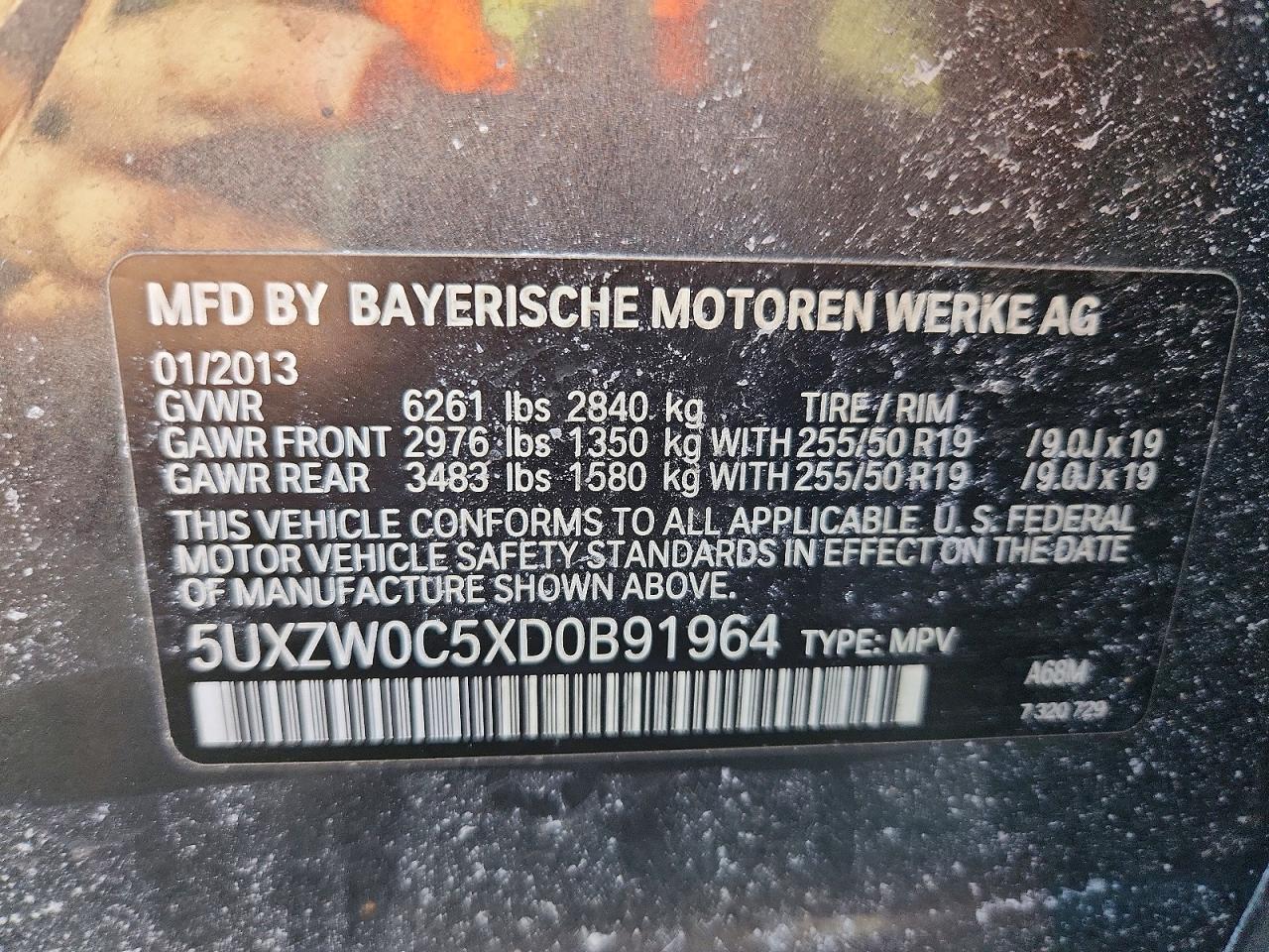 2013 BMW X5 Xdrive35d