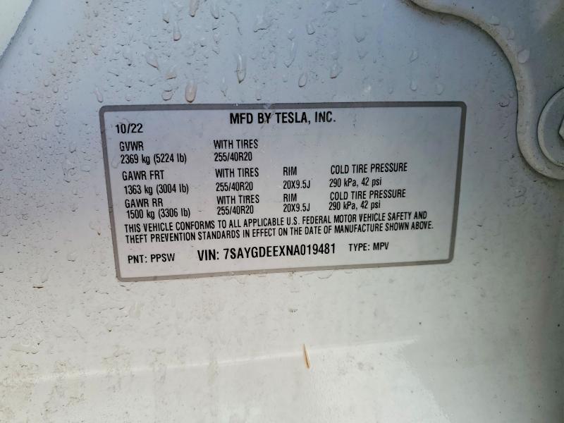 2022 Tesla Model y
