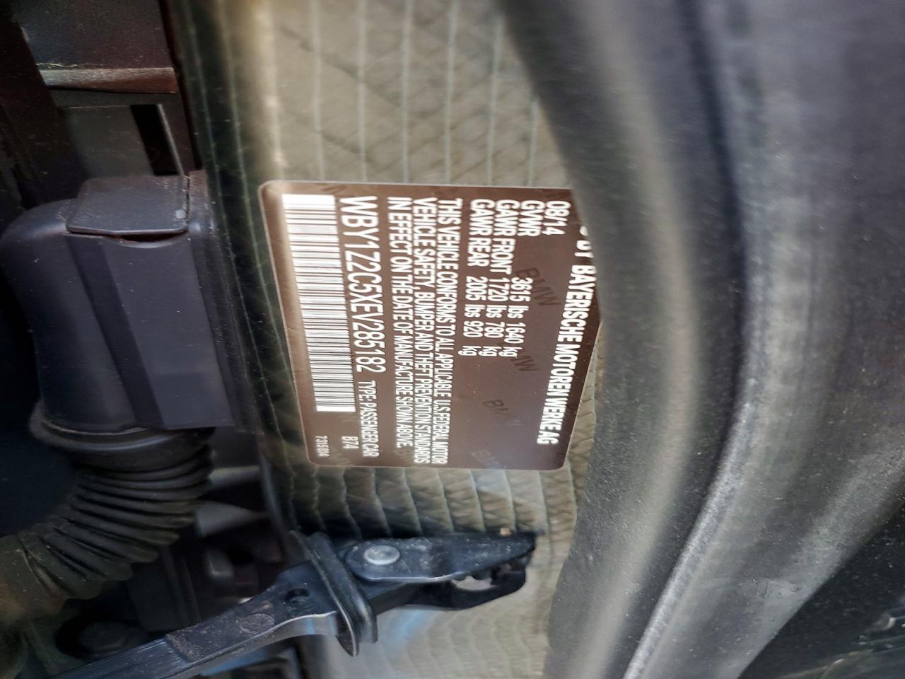 2014 BMW I3 bev