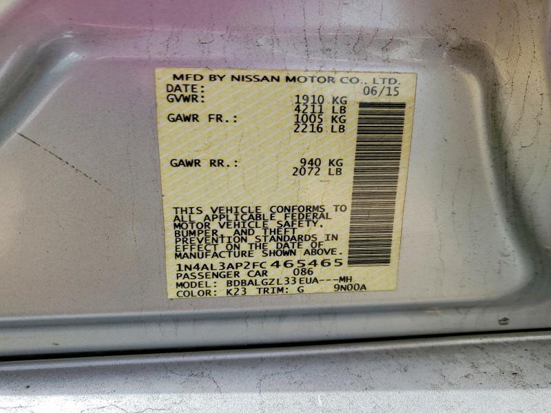 2015 Nissan Altima 2.5