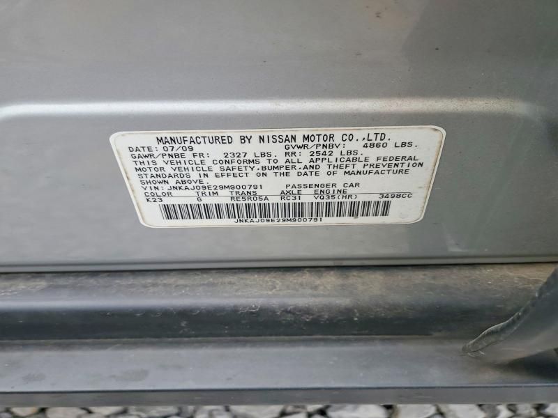 2009 Infiniti Ex35 Base