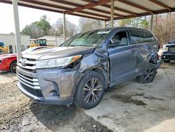 Toyota Highlander Vehiculos salvage en venta: 2017 Toyota Highlander le