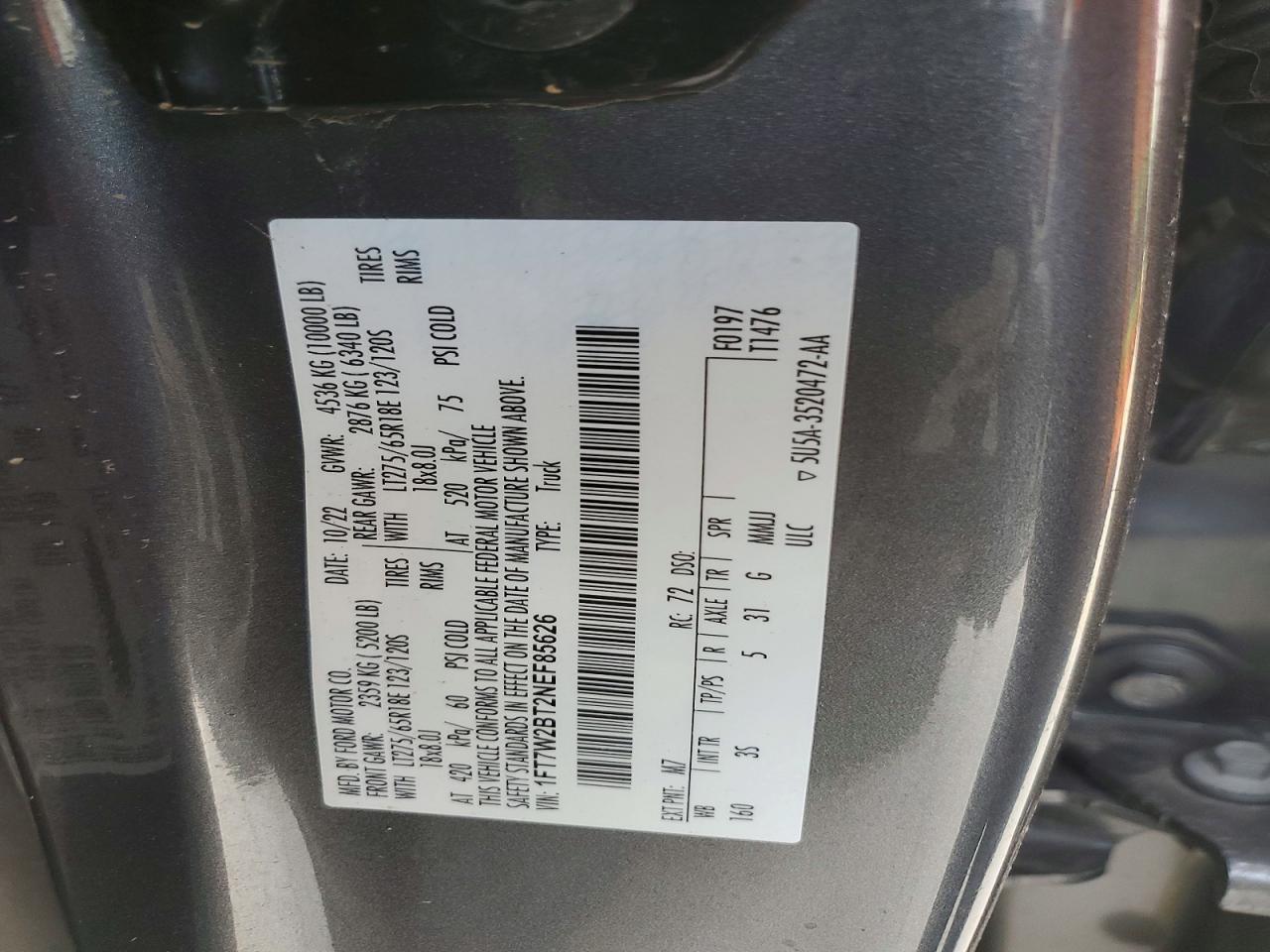 2022 Ford F250 Super Duty
