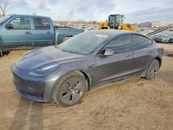 Tesla salvage cars for sale: 2022 Tesla Model 3