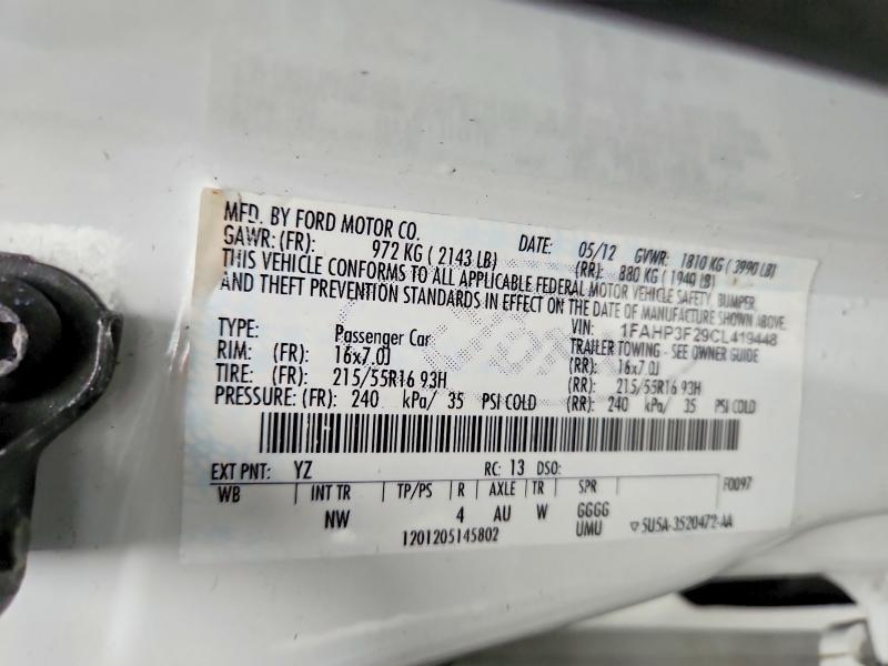 2012 Ford Focus se