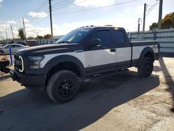 Ford salvage cars for sale: 2015 Ford F150 Super cab
