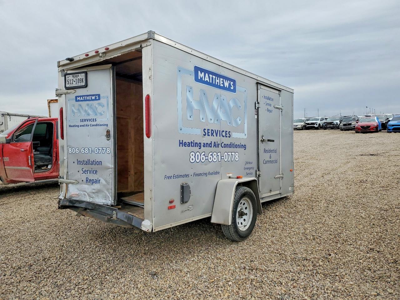 2020 RC RWT6X12SAFTW Enclosed Cargo Trailer