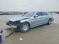 Mercedes-Benz S-class salvage cars for sale: 2015 Mercedes-Benz S 550 4matic