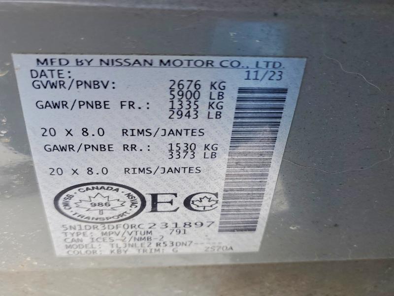 2024 Nissan Pathfinder Platinum
