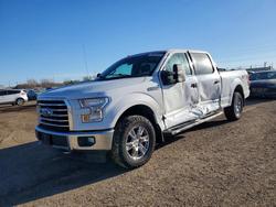 Salvage trucks for sale at Des Moines, IA auction: 2017 Ford F150 Supercrew