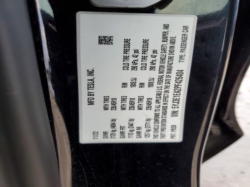 2023 Tesla Model 3