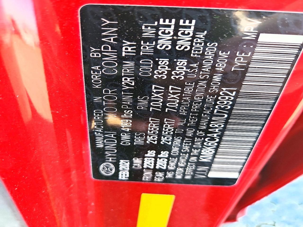 2021 Hyundai Kona sel Plus