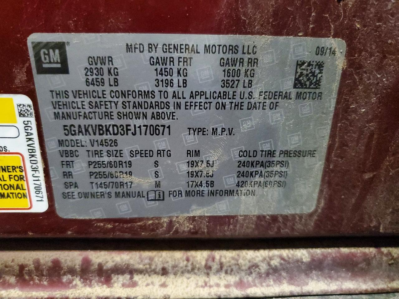 2015 Buick Enclave