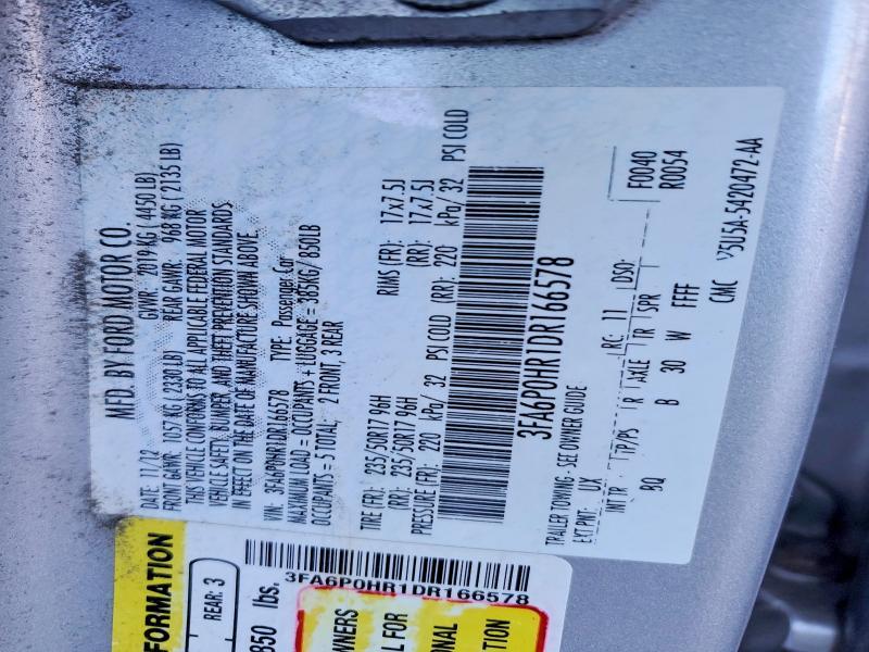 2013 Ford Fusion se