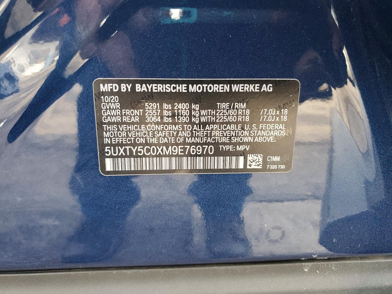 2021 BMW X3 Xdrive30i