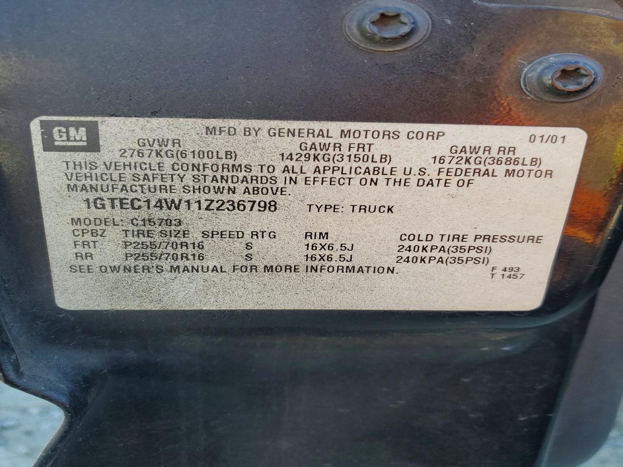 2001 GMC New Sierra C1500