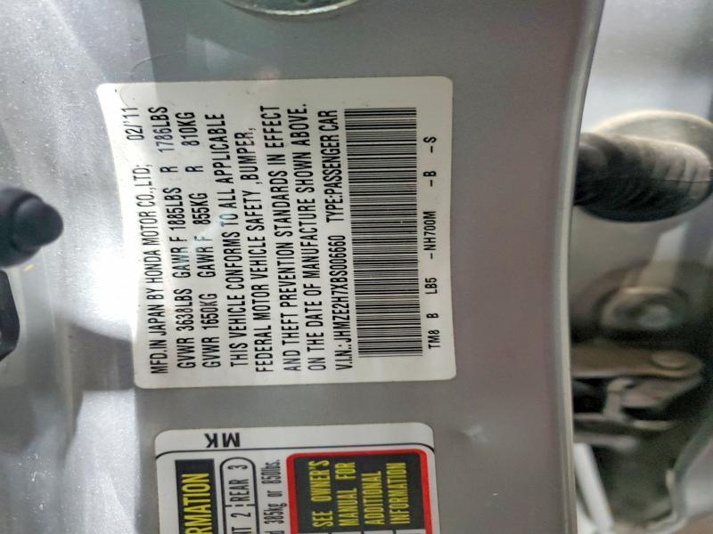 2011 Honda Insight ex
