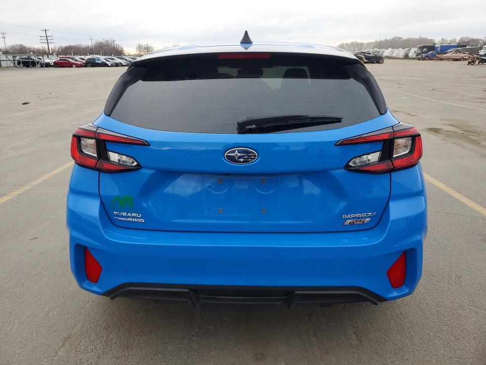 2025 Subaru Impreza rs