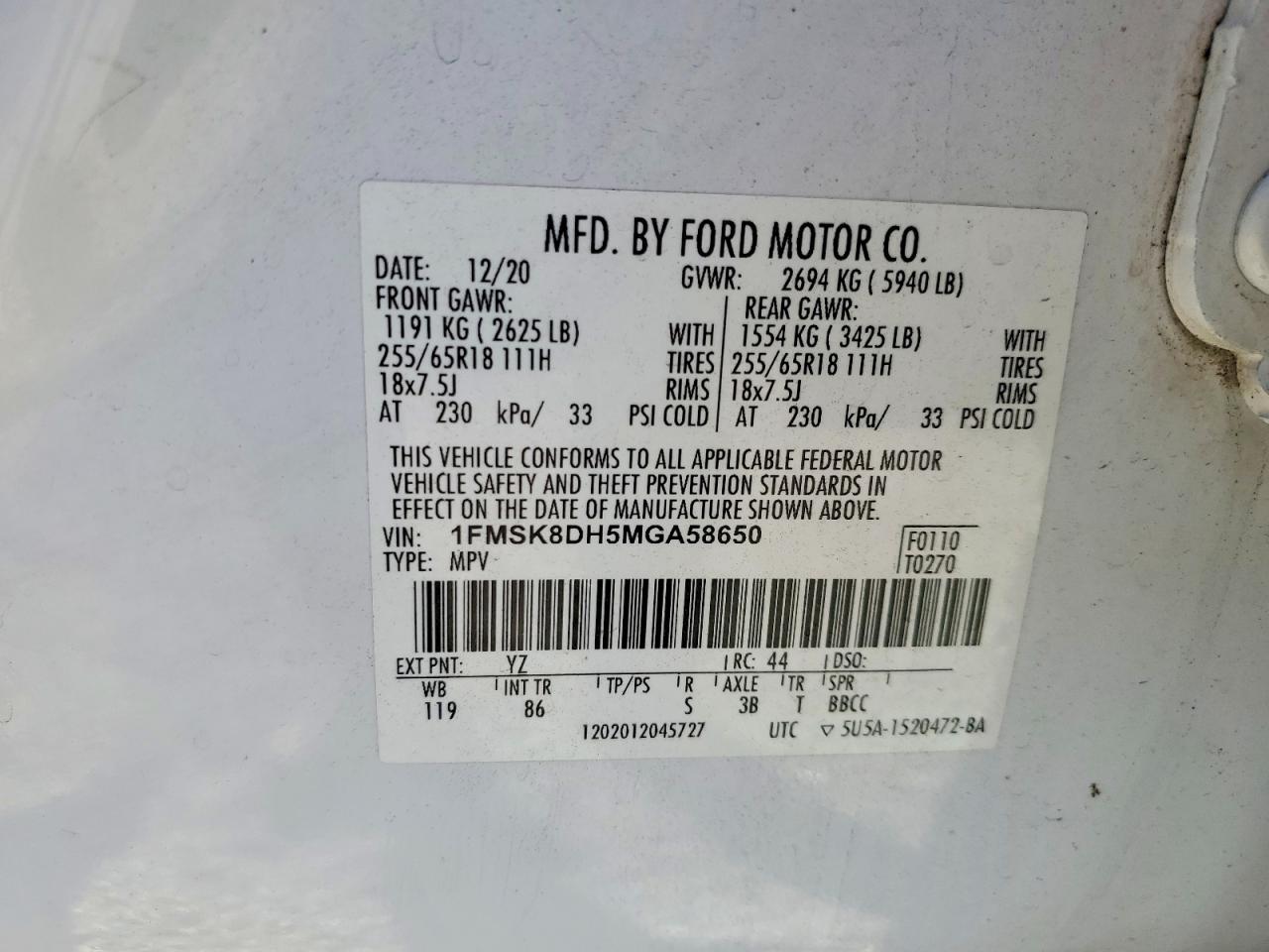 2021 Ford Explorer xlt