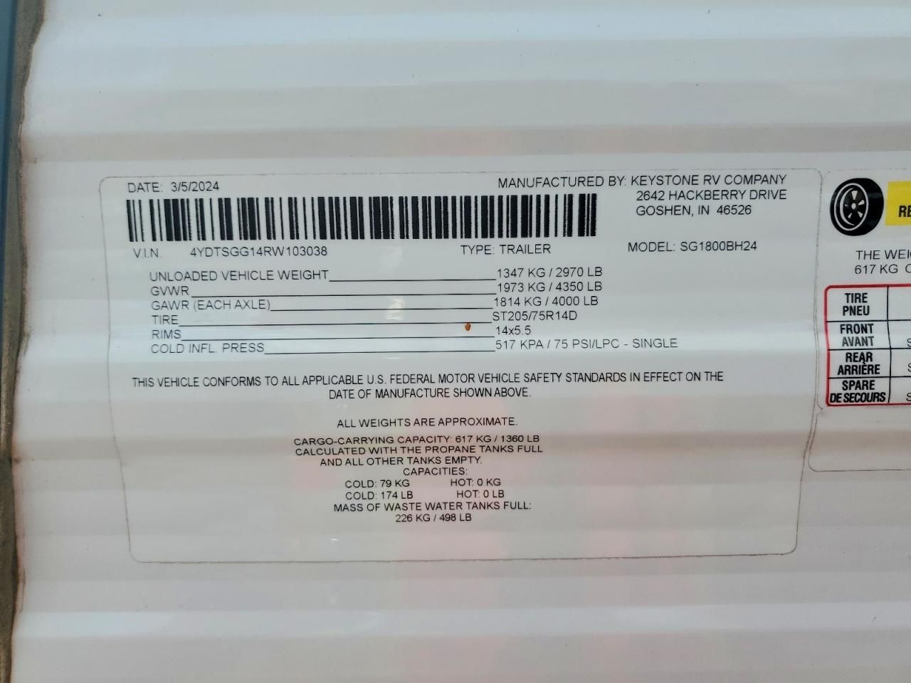 2024 Keystone Springdale Camper