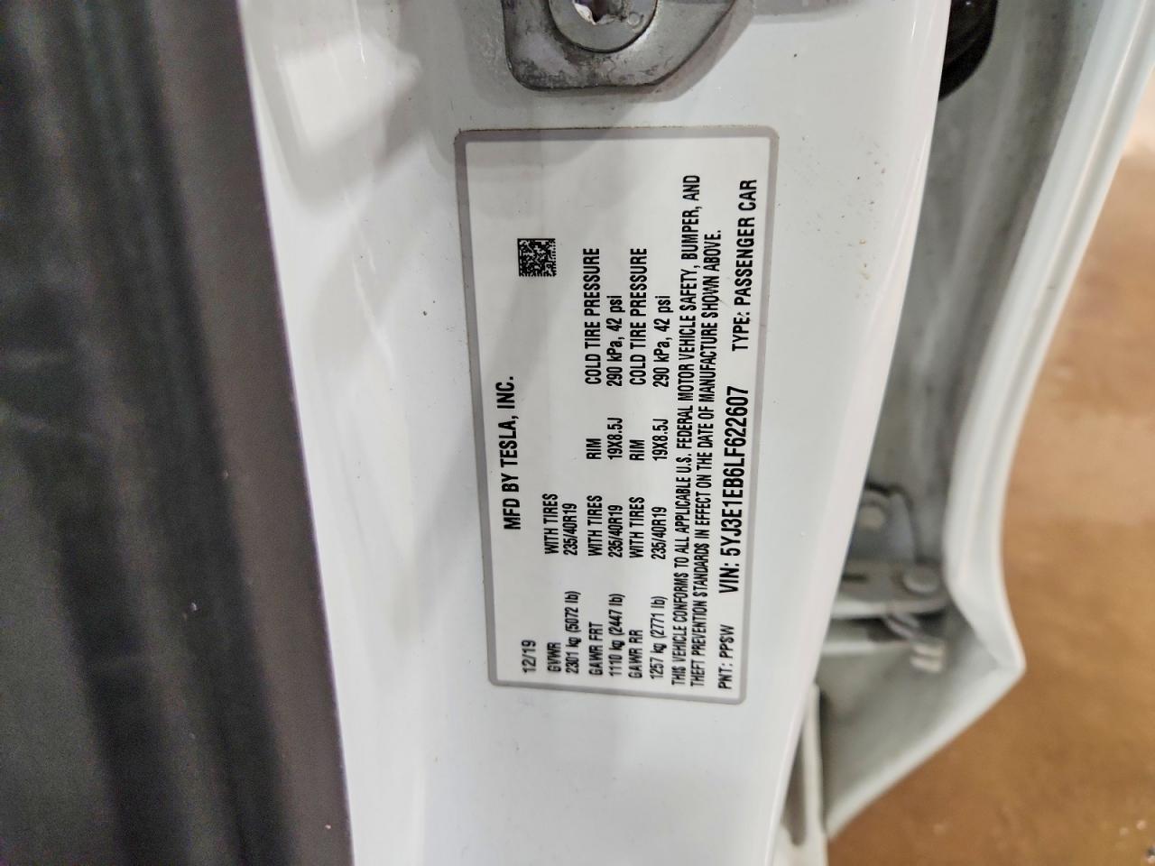 2020 Tesla Model 3