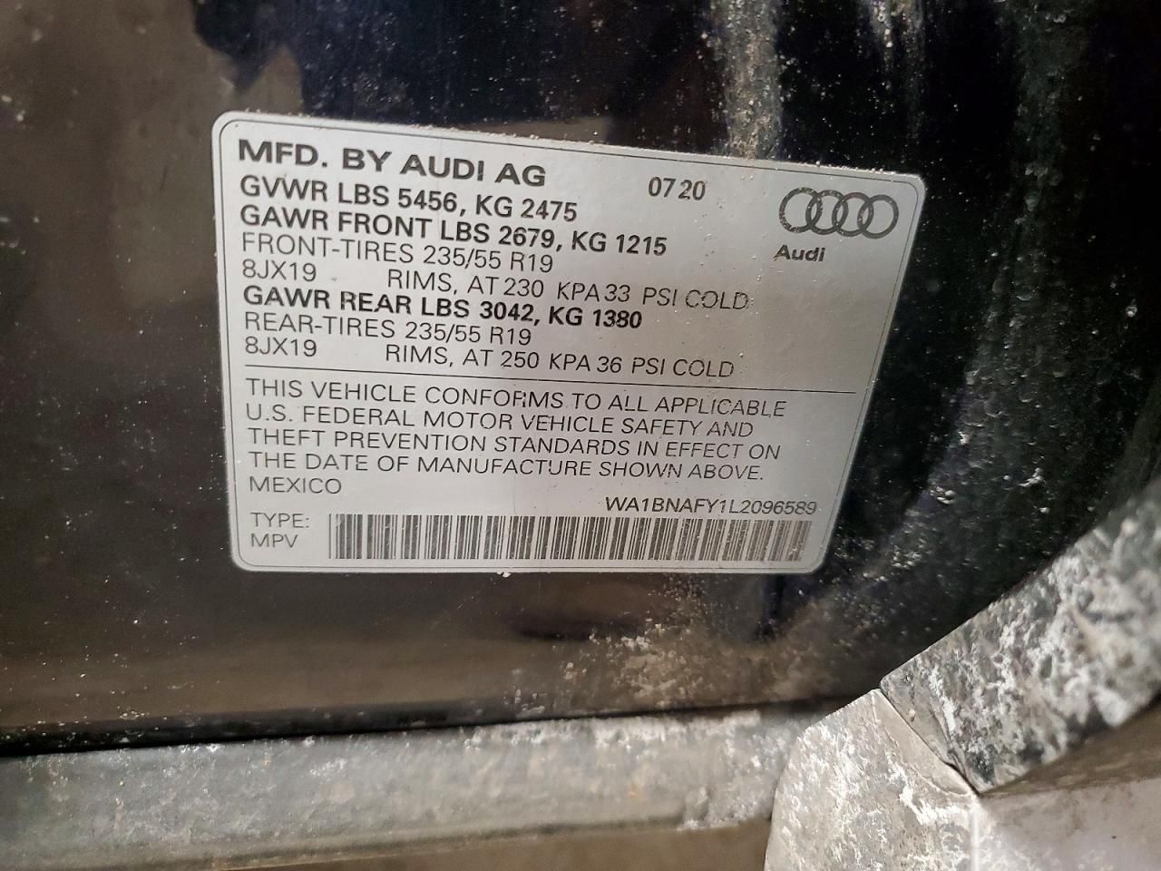 2020 Audi Q5 Premium Plus