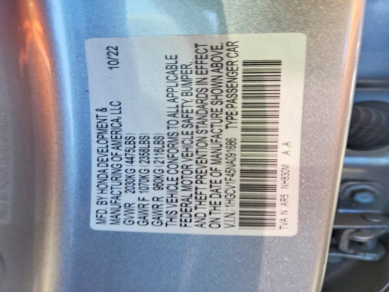 2022 Honda Accord Sport se