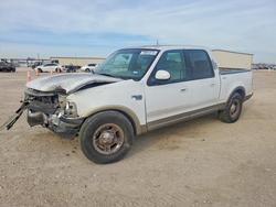 Ford Vehiculos salvage en venta: 2002 Ford F150 Supercrew