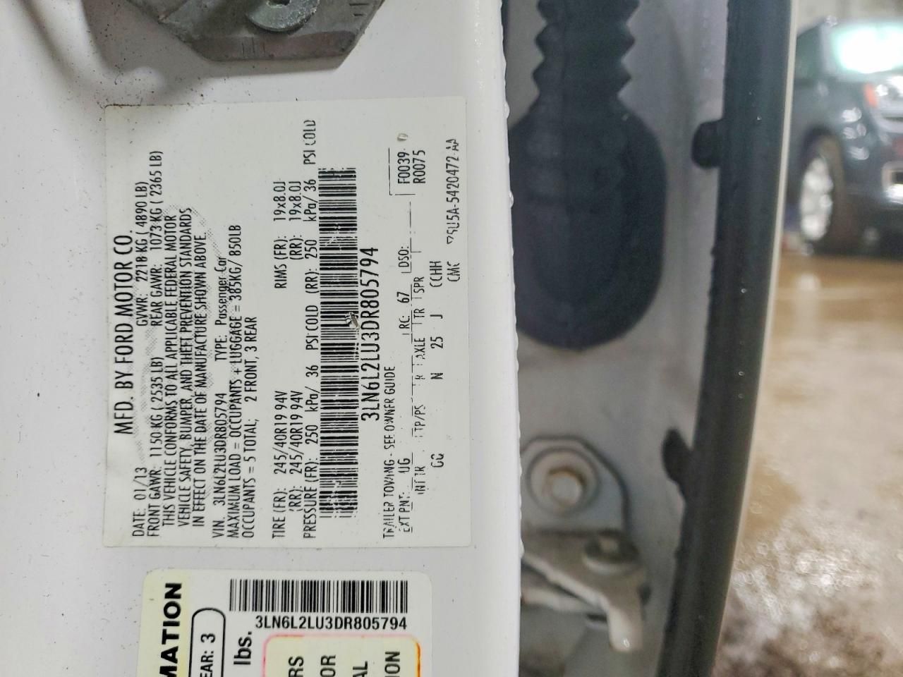 2013 Lincoln Mkz Hybrid