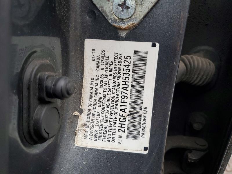 2010 Honda Civic exl