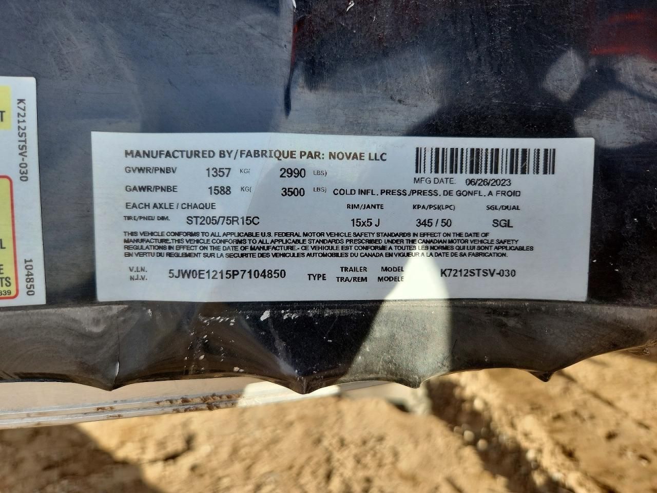 2023 Lklu Unknown-Enclosed Cargo Trailer