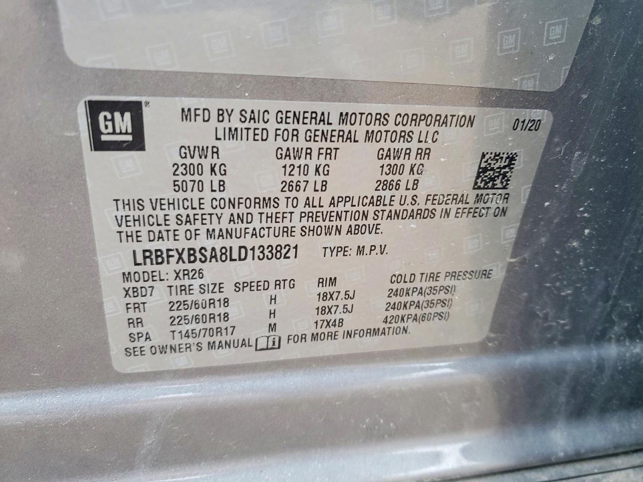2020 Buick Envision Preferred