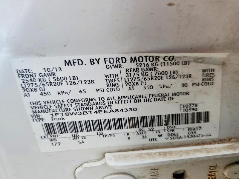 2014 Ford F350 Super Duty