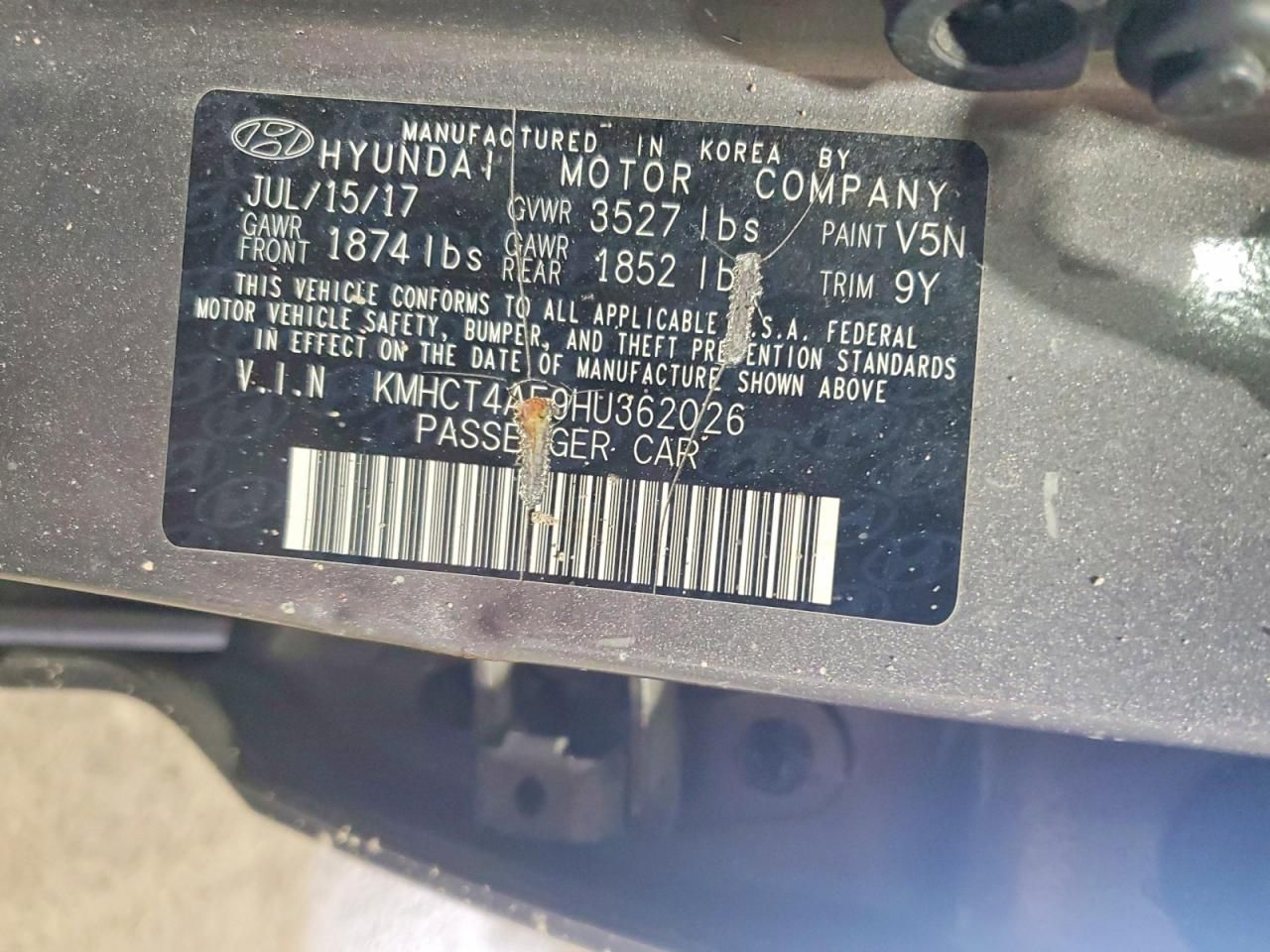 2017 Hyundai Accent se