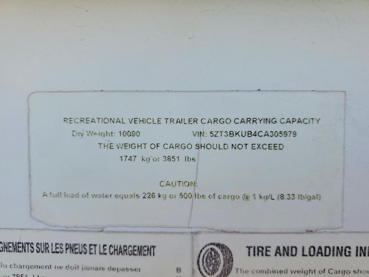 2012 Brookside Kstone Camper