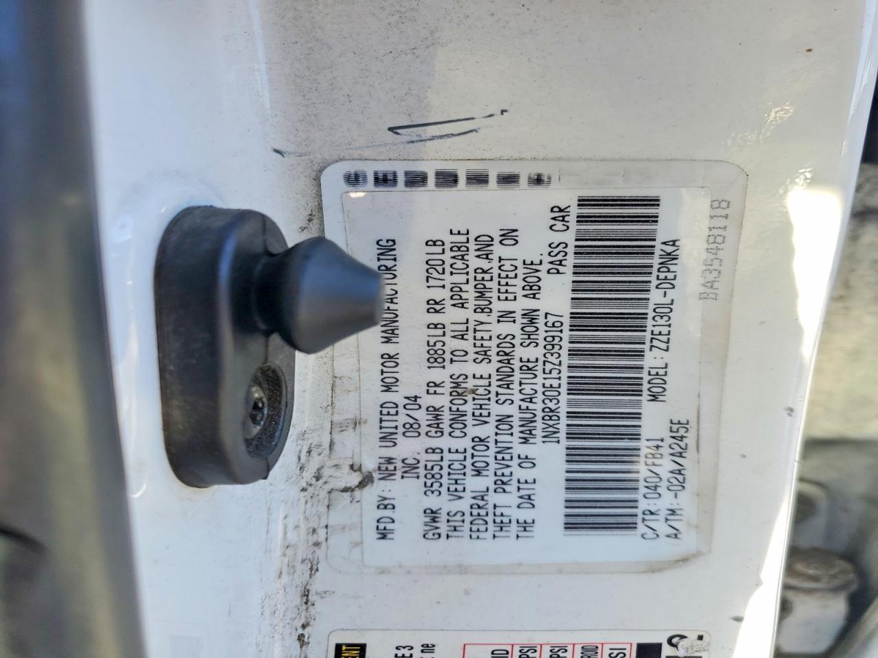 2005 Toyota Corolla ce