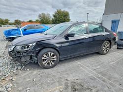 Salvage cars for sale from Copart Apopka, FL: 2015 Honda Accord lx