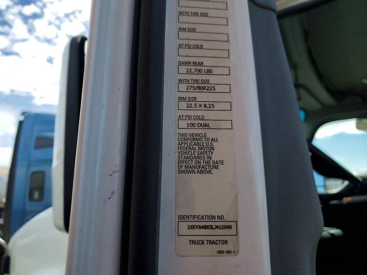 2020 Kenworth Construction T680