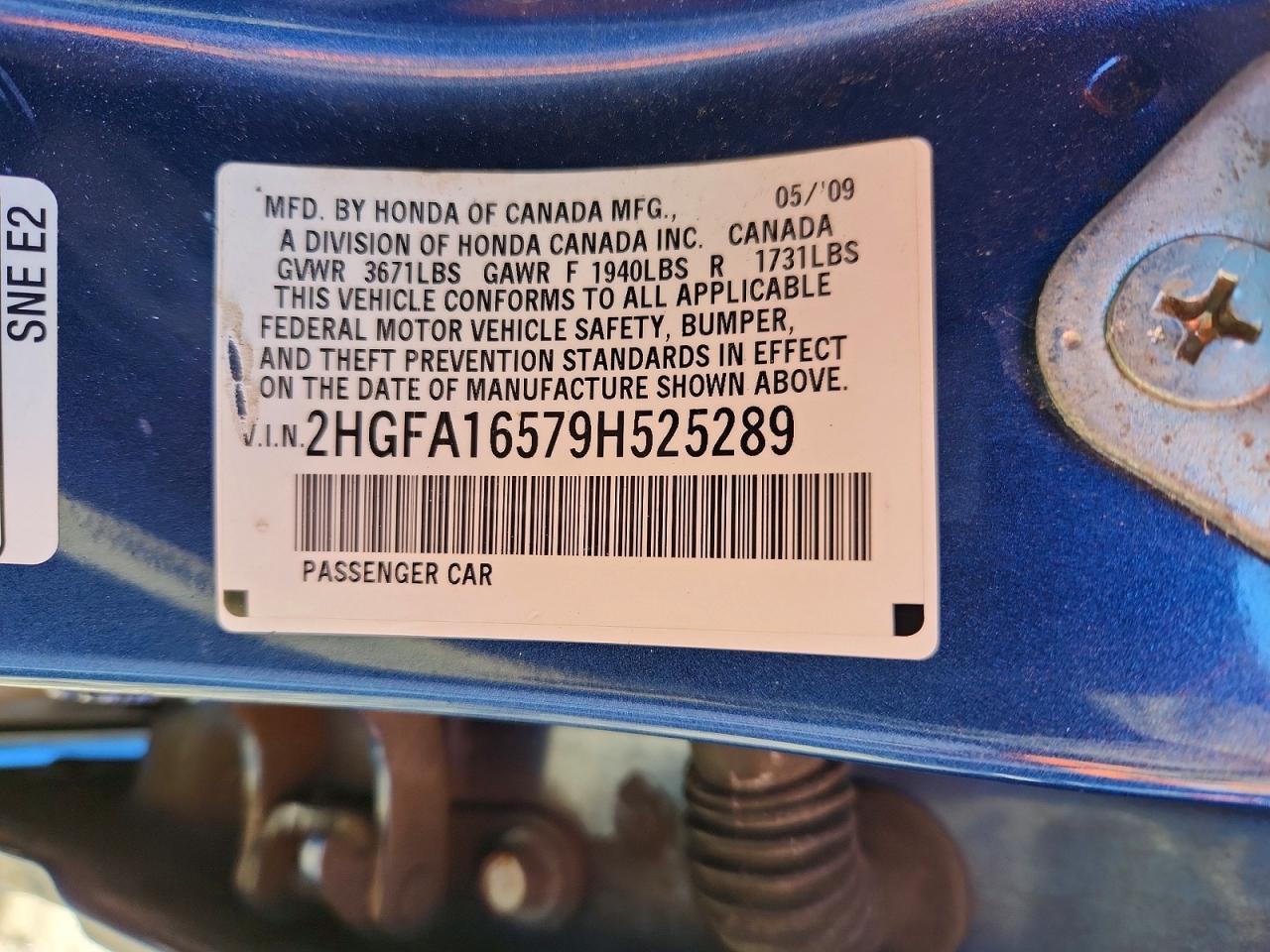 2009 Honda Civic lx