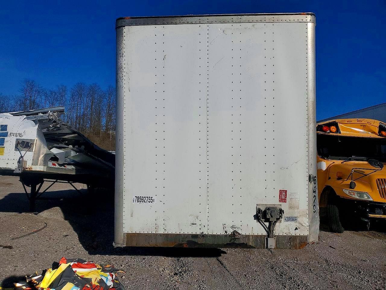 2019 Utility VS2DX DRY Van Trailer
