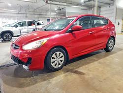 Hyundai salvage cars for sale: 2015 Hyundai Accent gs