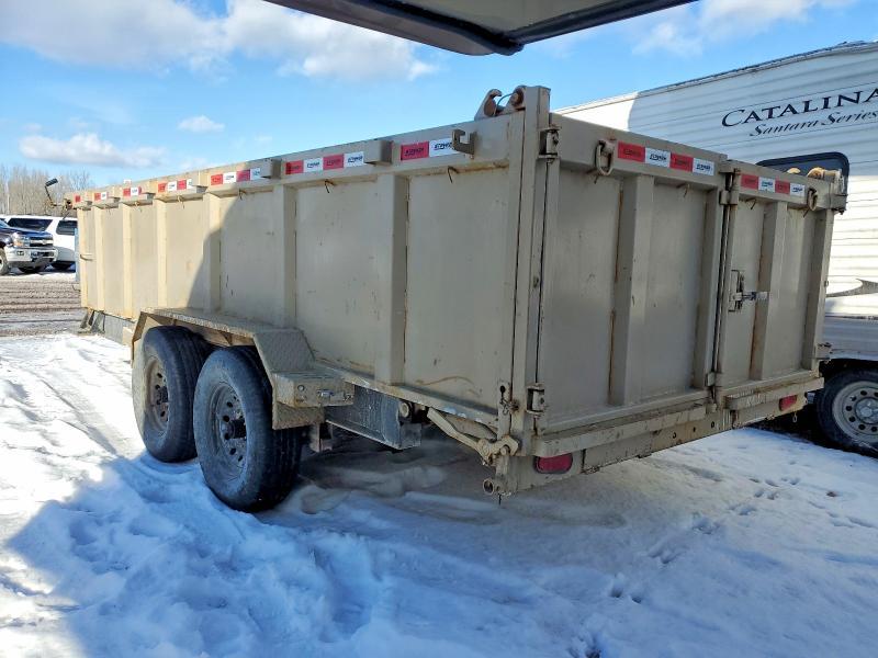 2024 Ascend BPDT16-14 3FT Sides Dump Trailer
